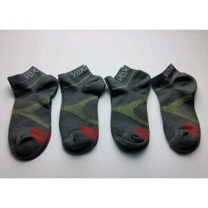 Voxx Life Stasis Neuro Socks No Show Lot Of 4 Pairs Size S (Wo 4-7)